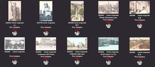 Cartes postales anciennes Lyon-2ème-Arrondissement