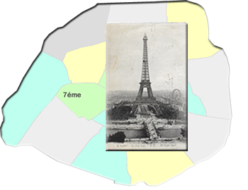 Old postcards of France île de France Paris 75 : old postcards Paris 7éme arrondissements