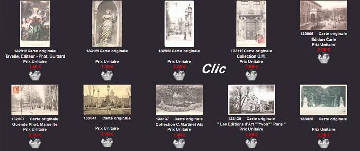 Cartes postales anciennes Aix-en-Provence Bouches du Rhône