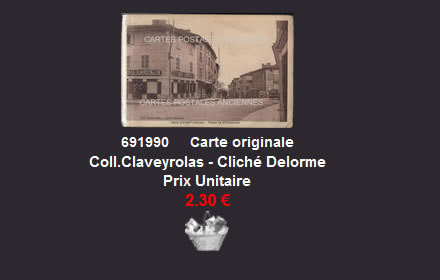 Cartes postales anciennes Le Bois d'Oingt Rhône